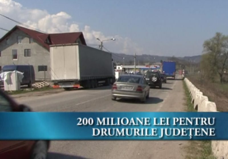 200 milioane lei pentru Drumurile Judeţene