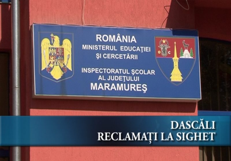 27 dascăli reclamaţi 27 dascăli reclamaţi