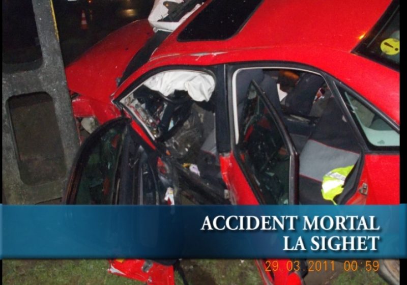 Accident mortal la Sighet