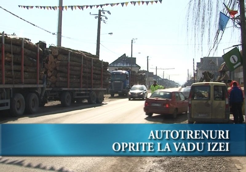 Autotrenuri oprite la Vadu Izei