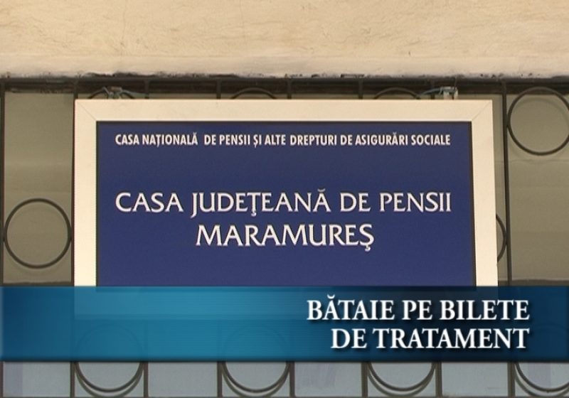 Bătaie pe biletele de tratament