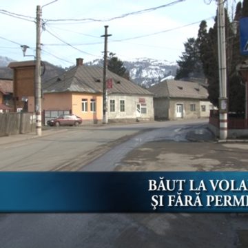 Băut la volan şi fără permis Băut la volan şi fără permis
