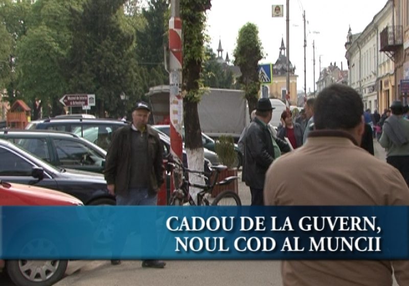 Cadou de la Guvern, noul cod al muncii Cadou de la Guvern, noul cod al muncii