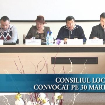 Consiliul local convocat în şedinţă ordinară