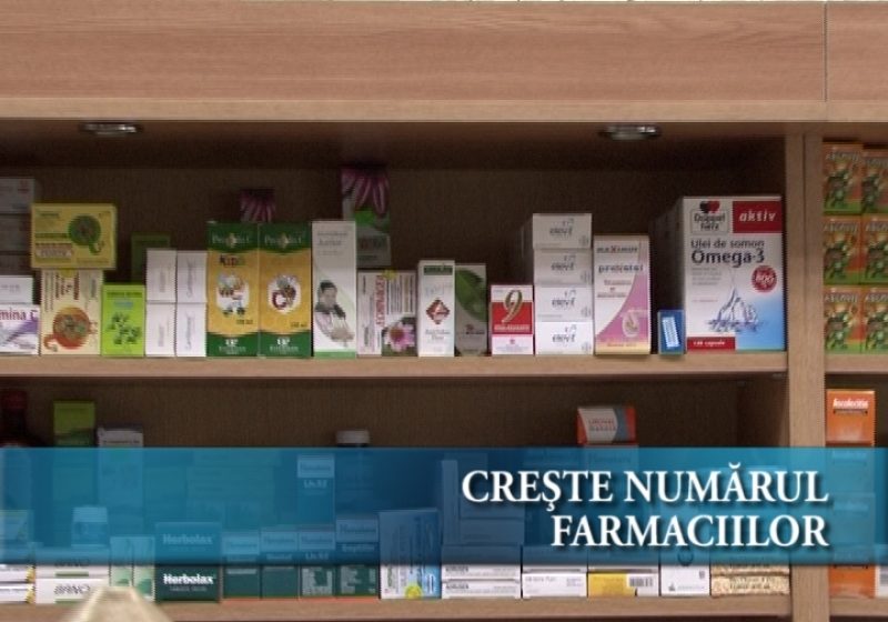 Creste numarul farmaciilor in judet