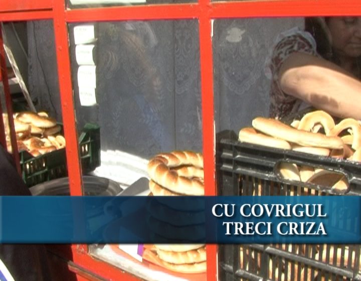 Cu covrigul treci criza