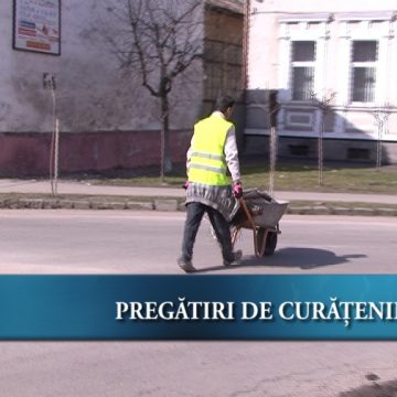 Curăţenie pe străzile Sighetene Curăţenie pe străzile Sighetene