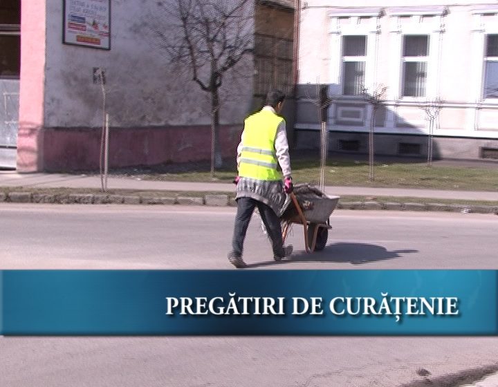 Curăţenie pe străzile Sighetene Curăţenie pe străzile Sighetene
