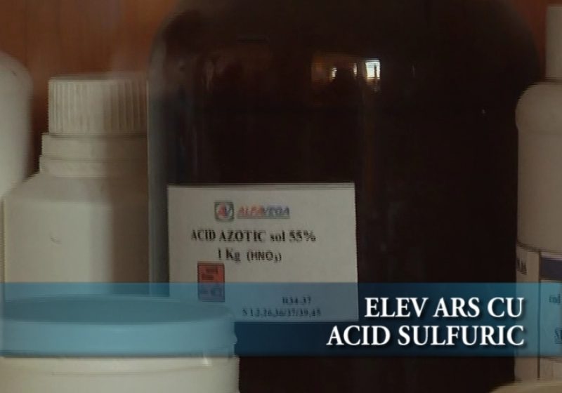 Elev ars cu Acid Sulfuric