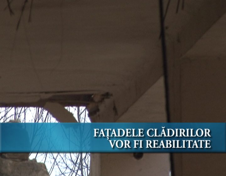 Faţadele clădirilor reabilitate