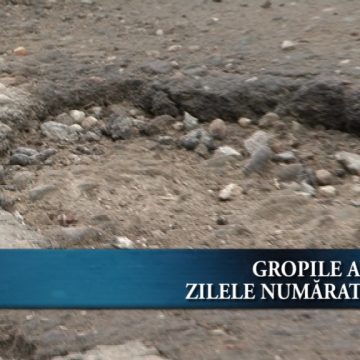 Gropile au zilele numărate Gropile au zilele numărate