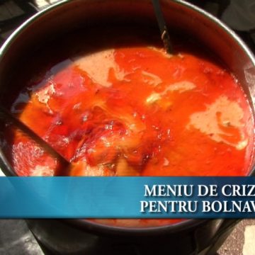 Meniu de criză pentru bolnavi Meniu de criză pentru bolnavi