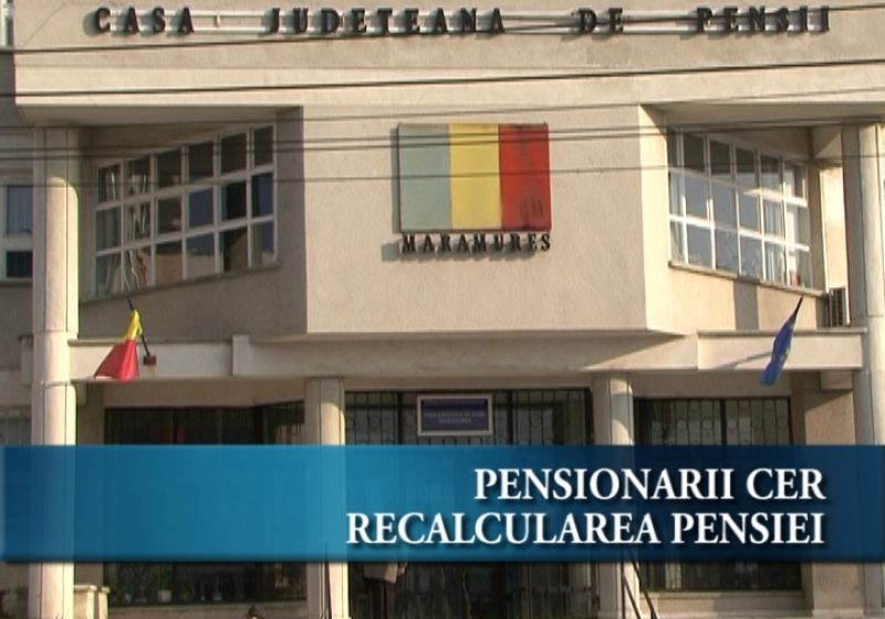Pensionarii solicită indexarea pensiei cu 7,8%