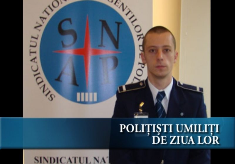 Poliţişti umiliţi chiar de ziua lor Poliţişti umiliţi chiar de ziua lor