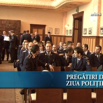 Pregătiri de Ziua Poliţiei Pregătiri de Ziua Poliţiei