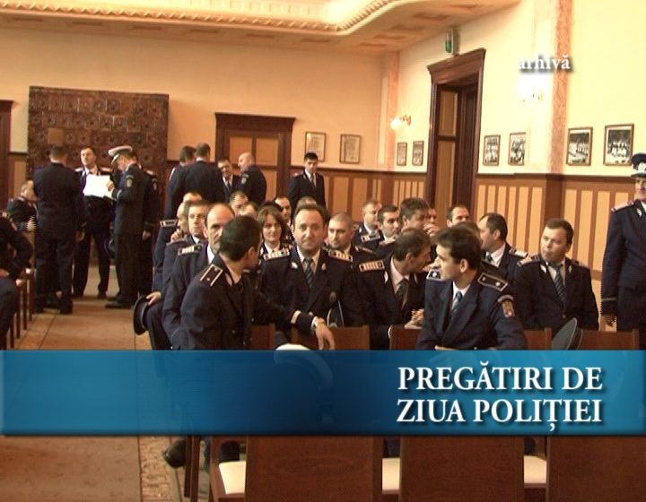 Pregătiri de Ziua Poliţiei Pregătiri de Ziua Poliţiei