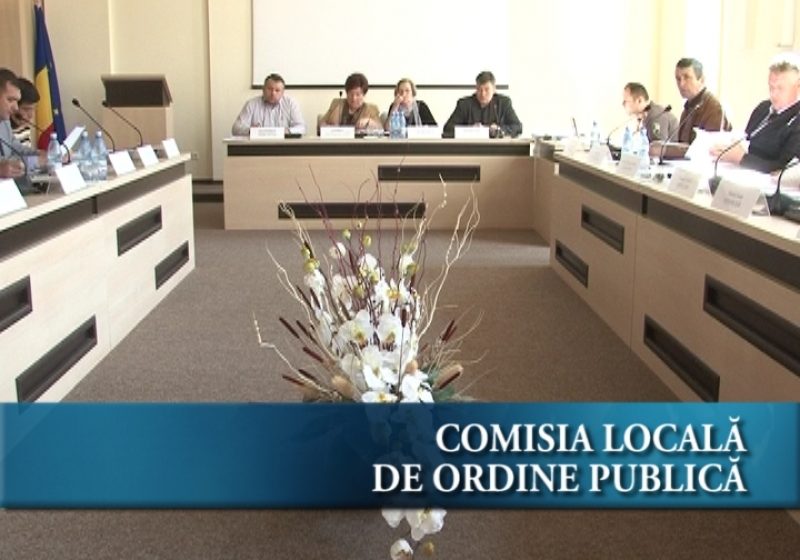 S-a înfiinţat Comisia locală de Ordine Publică la Sighet