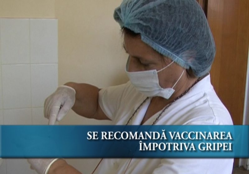 Se recomandă vaccinarea împotriva gripei