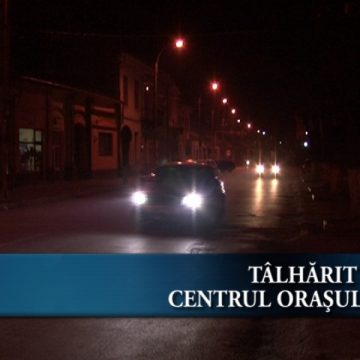 Tâlhărit în centrul oraşului