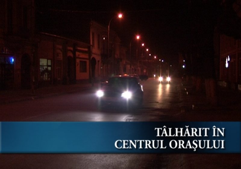 Tâlhărit în centrul oraşului