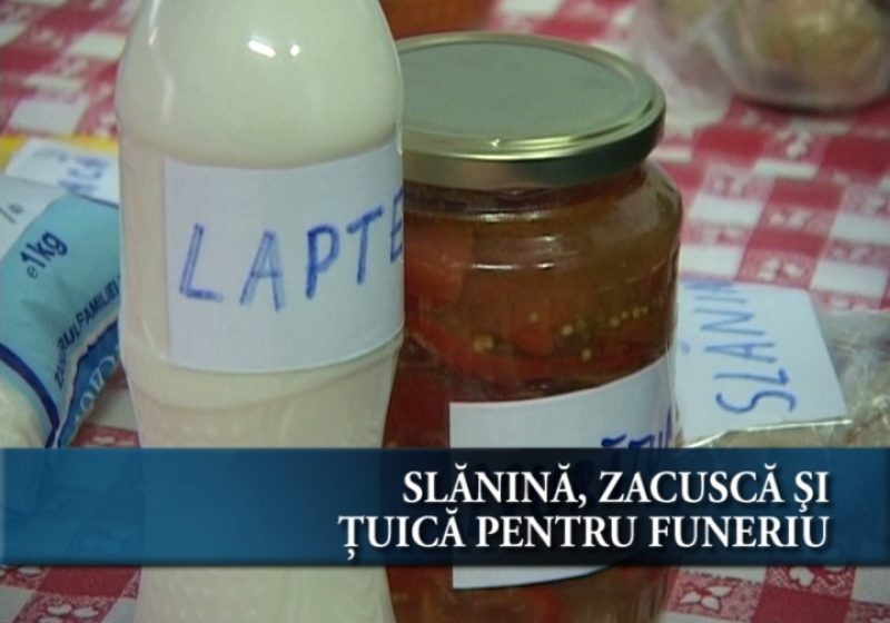 Zacuscă și slănină pentru ministrul Funeriu