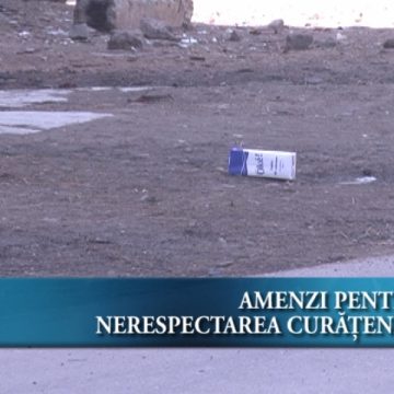 Amenzi usturătoare pentru nerespectarea curățeniei Amenzi usturătoare pentru nerespectarea curățeniei