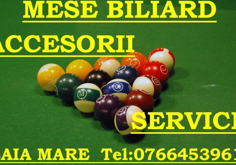 Mese Biliard Accesorii si Servicii . Mese Biliard Accesorii si Servicii .