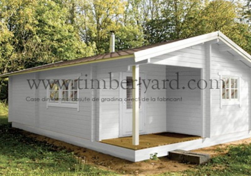 Casa din lemn Sophia 7×6 m , reducere