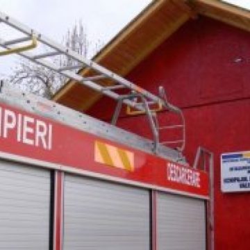 Punct de lucru al pompierilor militari infiintat la Farcasa