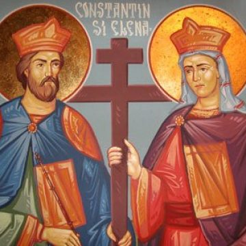 Biserica Ortodoxă ii prăznuieşte maine, 21 mai, pe Sfinţii Împăraţi Constantin şi Elena. Biserica Ortodoxă ii prăznuieşte maine, 21 mai, pe Sfinţii Împăraţi Constantin şi Elena.
