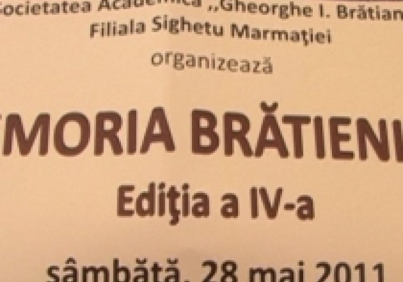 Societatea Academincă Gheorghe I. Brătianu a lansat al II-lea număr al publicaţiei"Caietele Brătianu" Societatea Academincă Gheorghe I. Brătianu a lansat al II-lea număr al publicaţiei"Caietele Brătianu"
