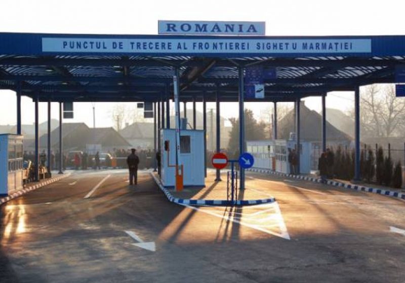 Punctul de Trecere a Frontierei Sighetu Marmaţiei închis pentru renovare