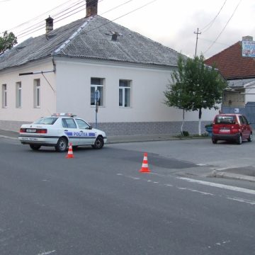 Accident rutier pe strada George Cosbuc din Sighet