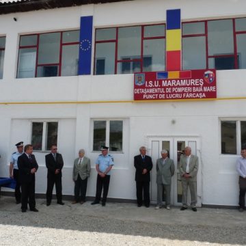 Fărcaşa: Punct de lucru nou al I.S.U.Maramureş