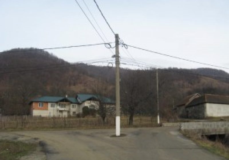 Săpânţa: Un autocar a intrat în această dimineaţă într-un stâlp de electricitate în apropierea Cimitirului Vesel