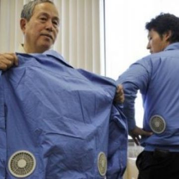 Canicula verii va fi mai uşor de suportat: Japonezii au inventat jacheta cu aer condiţionat Canicula verii va fi mai uşor de suportat: Japonezii au inventat jacheta cu aer condiţionat