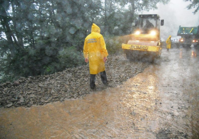 Baia Mare: TRAFIC REDESCHIS in PASUL GUTAI doar pentru autovehiculele de pana la 7,5 TONE