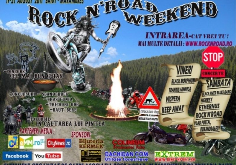 Distracţie şi multă adrenalină la Strâmbu Băiuţ alături de cei de la Rock N Road Maramureş