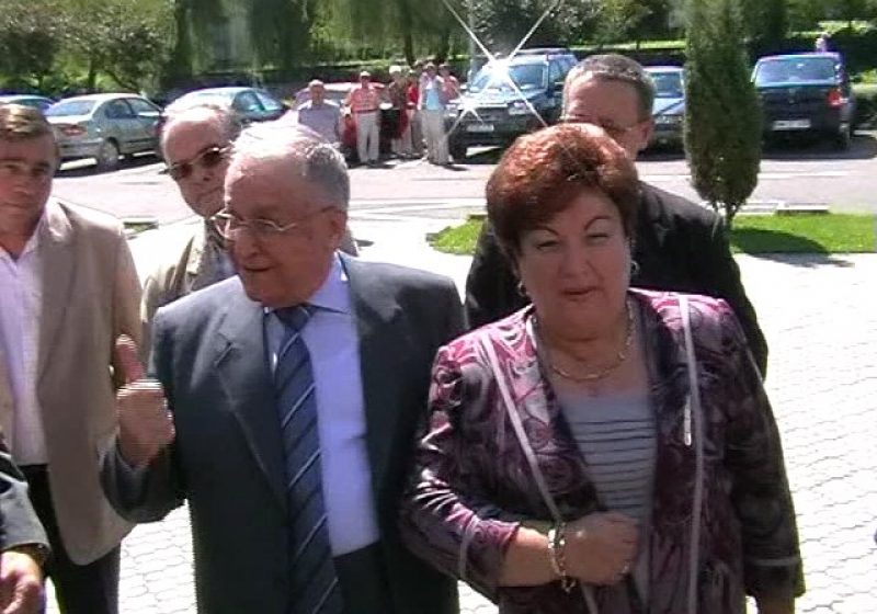 Baia Mare: Fostul preşedinte al României, Ion Iliescu, este prezent în Maramureş