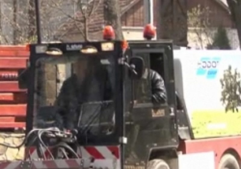 Mai puţin praf pe străzile Sighetului Mai puţin praf pe străzile Sighetului