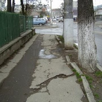 Trotuarele Sighetului vor fi reabilitate