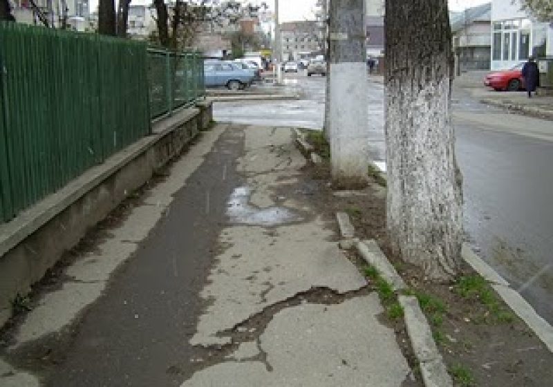 Trotuarele Sighetului vor fi reabilitate Trotuarele Sighetului vor fi reabilitate