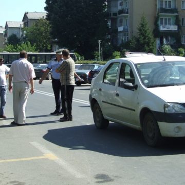 O fetiţă de 9 ani, victima unui accident rutier produs pe strada Unirii din Sighet