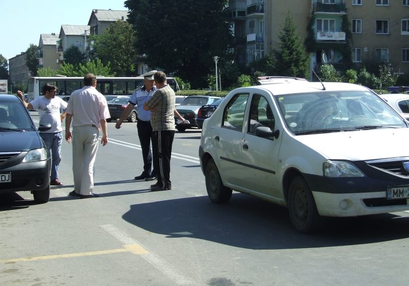 O fetiţă de 9 ani, victima unui accident rutier produs pe strada Unirii din Sighet
