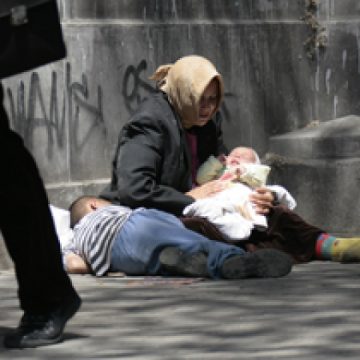 Acţiune de combatere a cerşetoriei în Baia Mare