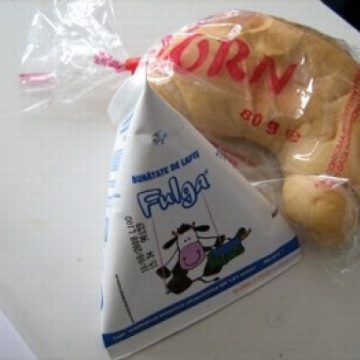 Corn, lapte şi măr din 31 octombrie