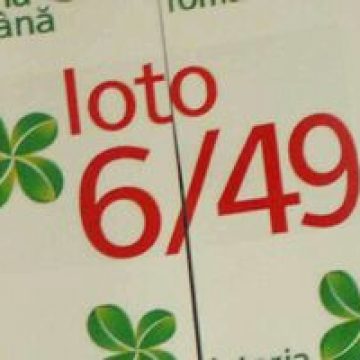 Marele premiu la Loto 6/49 depăşeşte 4,4 milioane euro