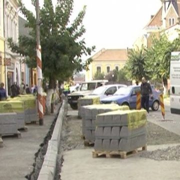 SIGHET: Lucrări de reabilitare defectuoase pe centrul oraşului SIGHET: Lucrări de reabilitare defectuoase pe centrul oraşului