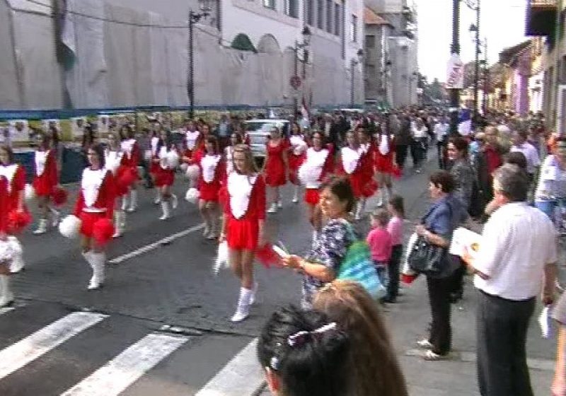 Baia Mare: Care alegorice cu flori, majorete, muzică de fanfară, broscuţe şi oficialităţi de seamă ale judeţului, la Parada Sărbătorii Castanelor 2011