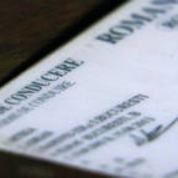 Permis de conducere italian falsificat de un onceştean Permis de conducere italian falsificat de un onceştean